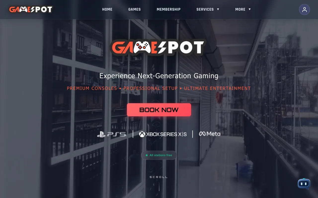 GameSpot desktop website